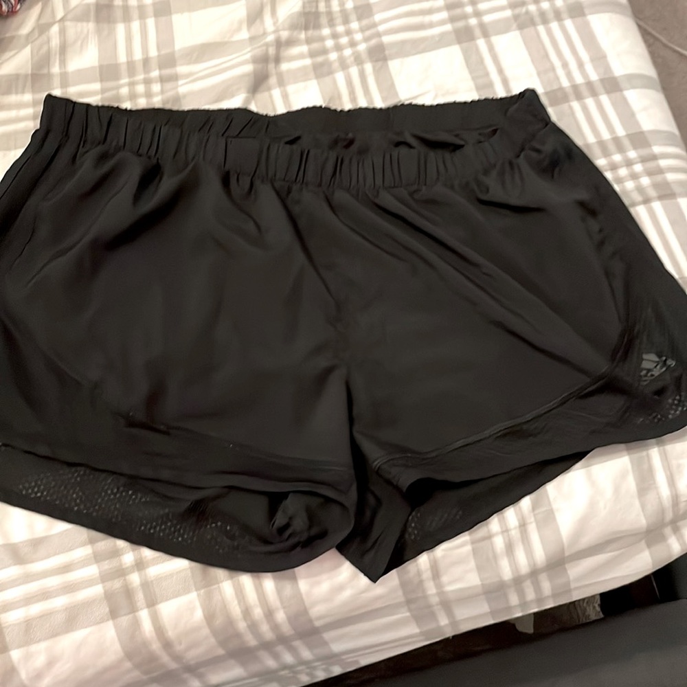 Adidas running shorts. 3 in inseam.